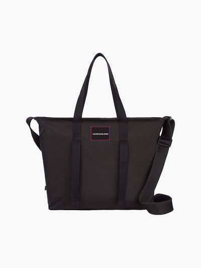Calvin Klein Táskák & Kiegészítők HU539449 | Calvin Klein Recycled Polyester Női Tote Táska Fekete